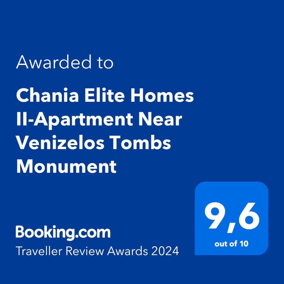 Chania Elite Homes Ii-Apartment Near Venizelos Tombs Monument Екстер'єр фото